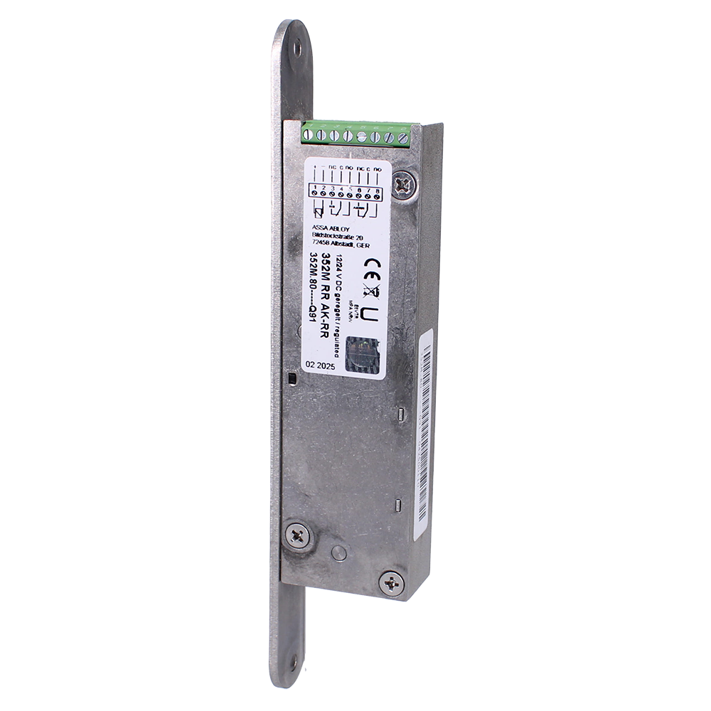 ABLOY Eff Eff 352M.80 Motorised Escape Lock 12/24V DC Fail Unlocked