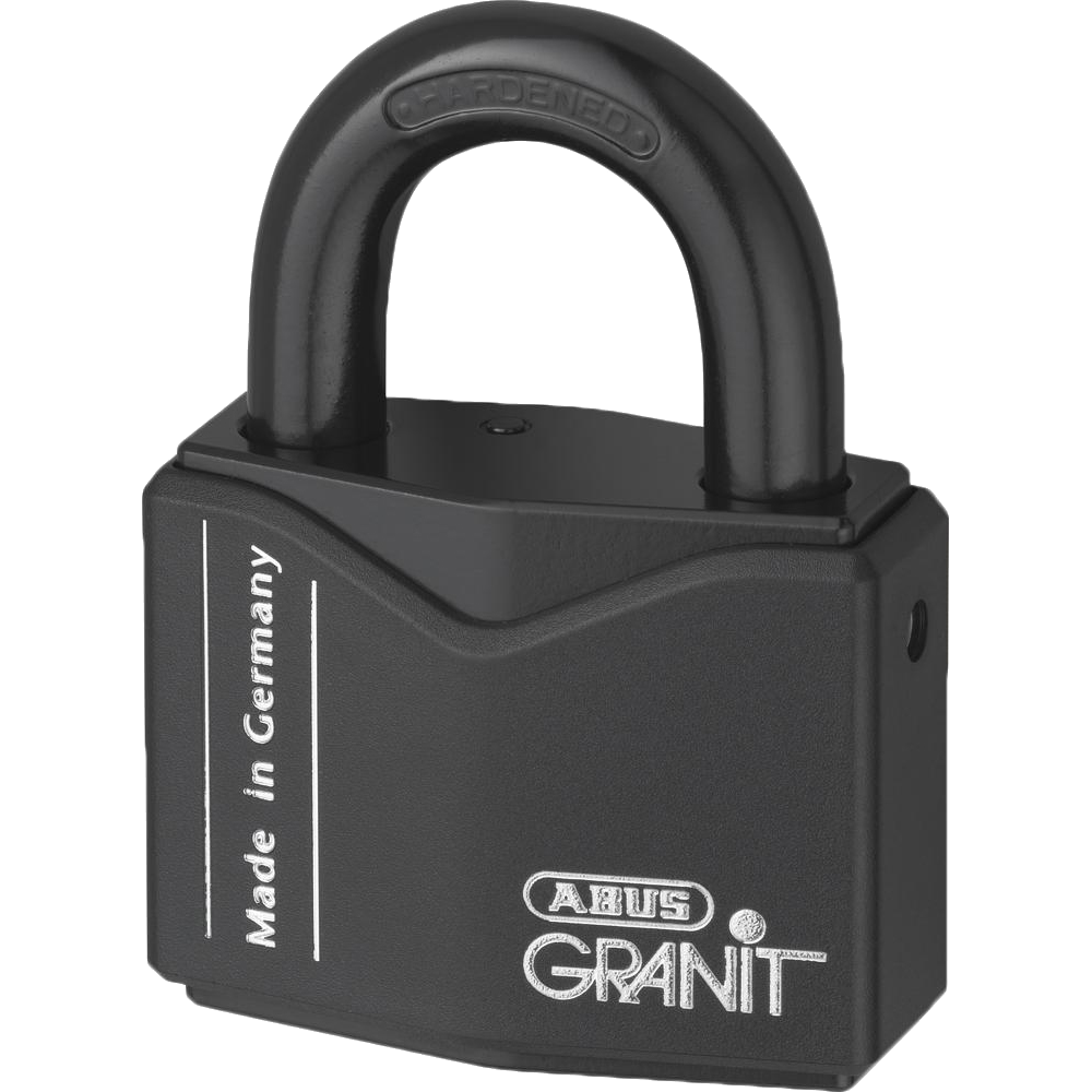 ABUS 37 Series Granit Plus Mechanism Solid Steel Open Shackle Padlock