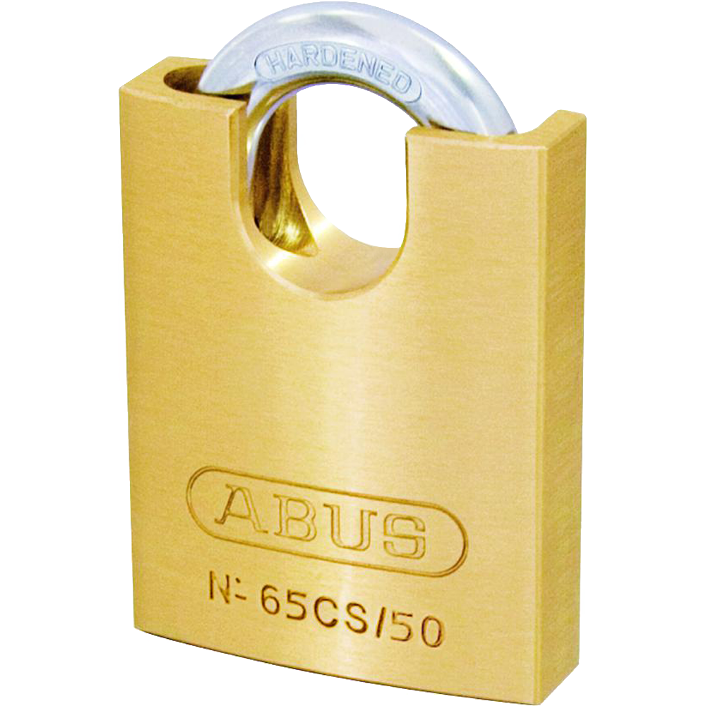 ABUS 65 Series Brass Closed Shackle Padlock