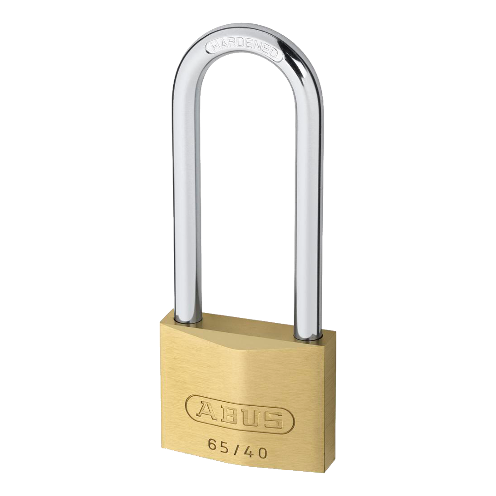 ABUS 65 Series Brass Long Shackle Padlock