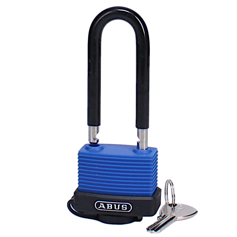 ABUS 70IB Series Aqua Safe Marine Brass Long Stainless Steel Shackle Padlock
