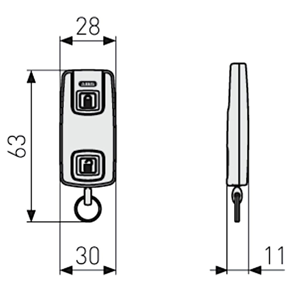 ABUS One Bluetooth Remote Control