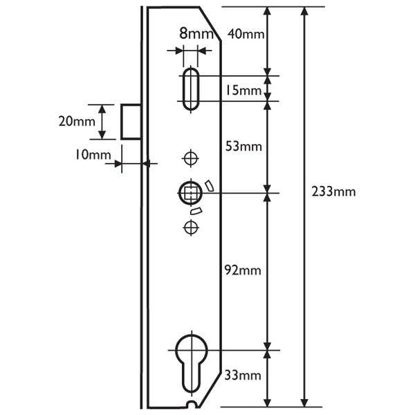 ASEC Mila Copy Latch Only Gearbox