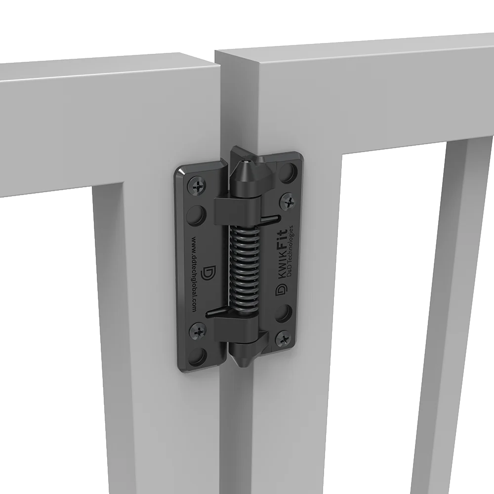 D&D KFS Kwikfit Polymer Fixed Gate Tension Hinge Self Closing KFS
