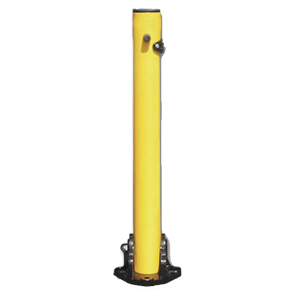 ASEC Yellow Fold Down 620mm High Parking Post – West Coast Hardware