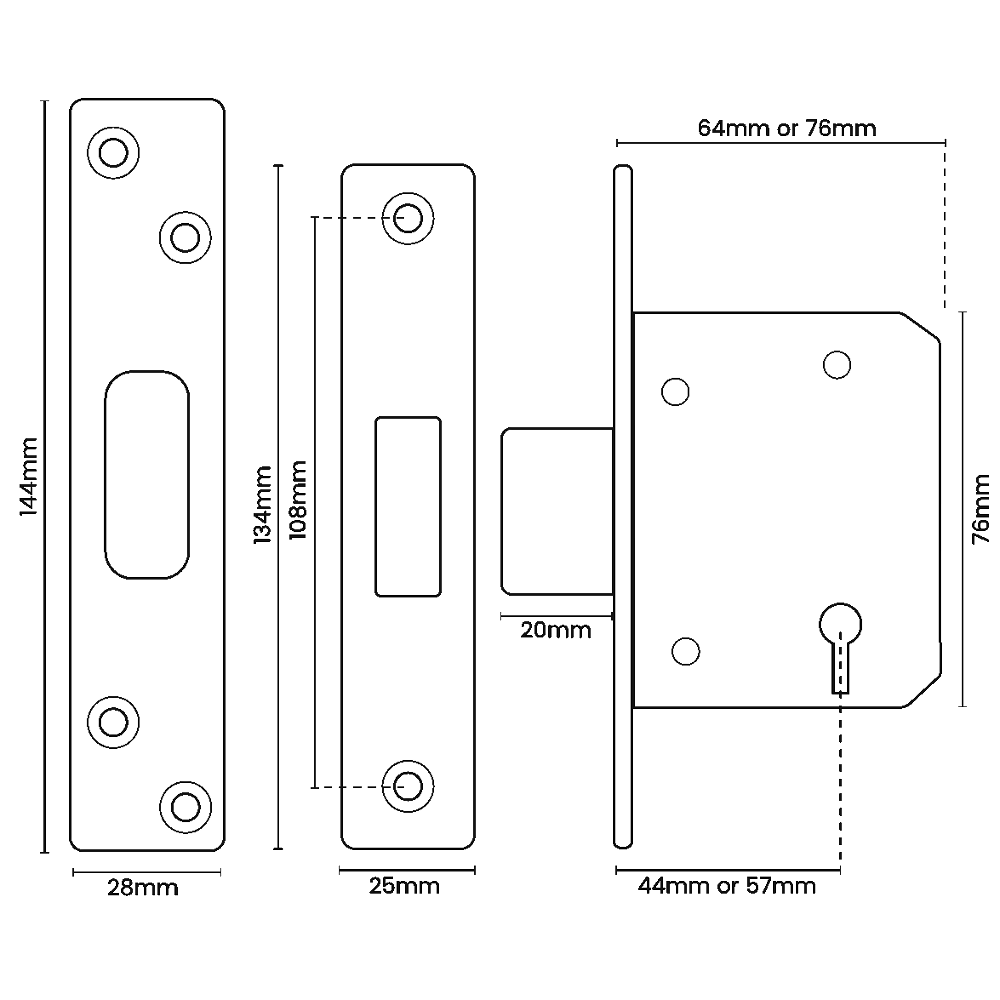 ASEC 5 Lever Deadlock