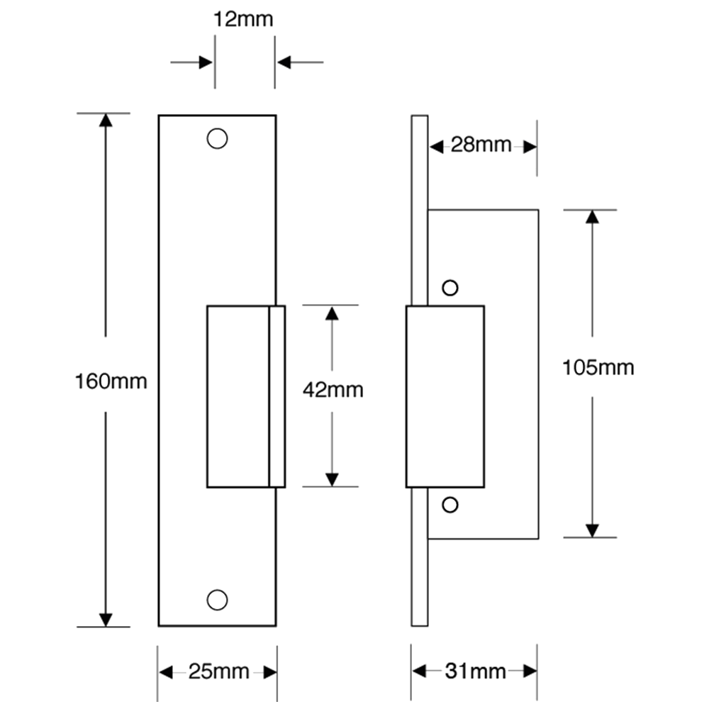 ASEC A2 Mortice Release With Delayed Action