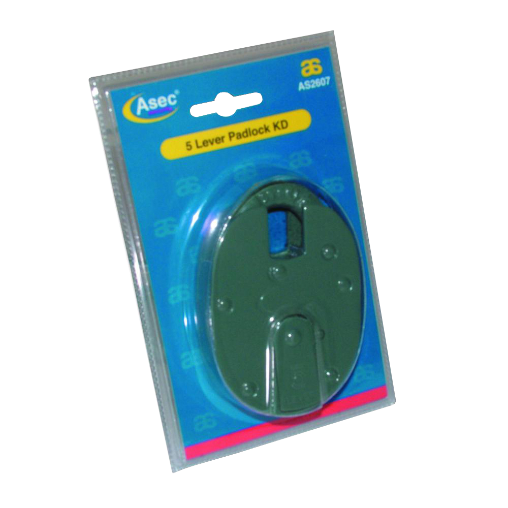 ASEC Closed Shackle Lever Padlock