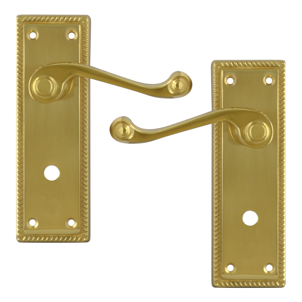 ASEC Georgian Plate Mounted Lever Furniture