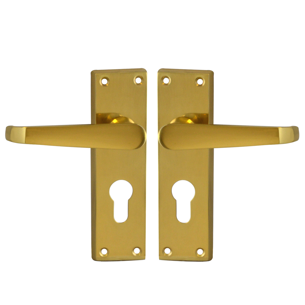 ASEC Victorian Plate Mounted Lever Furniture