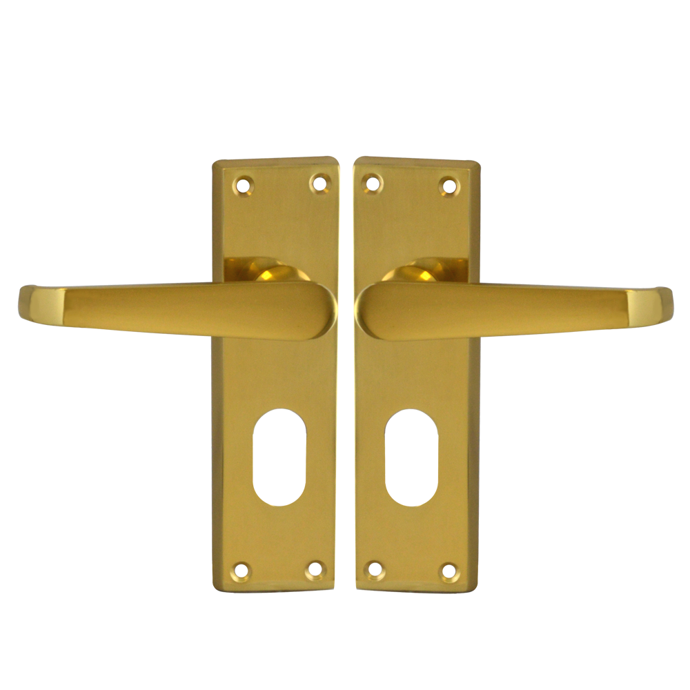 ASEC Victorian Plate Mounted Lever Furniture