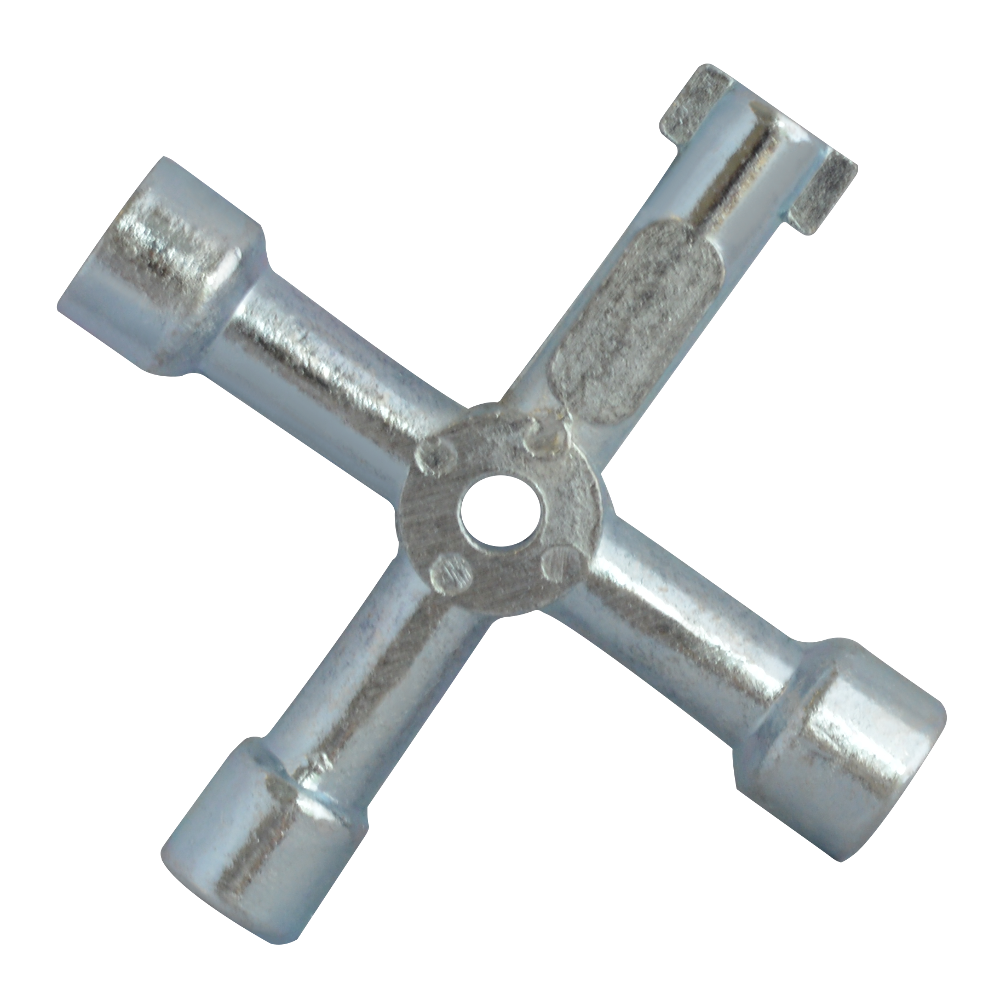 ASEC 4-Way Metal Services Key