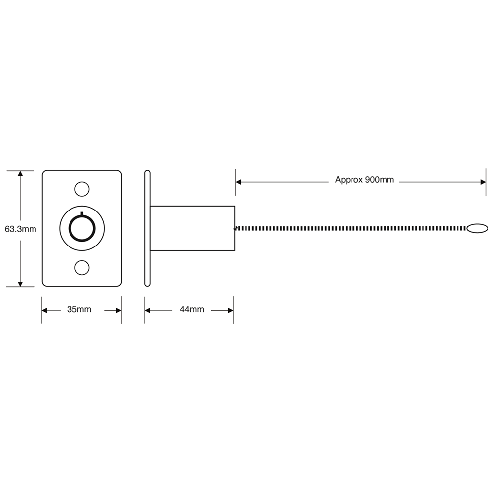 ASEC Garage Door Emergency Release