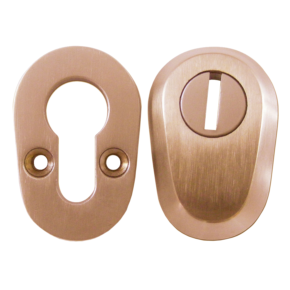 ASEC High Security Bolt Through Euro Escutcheon Set