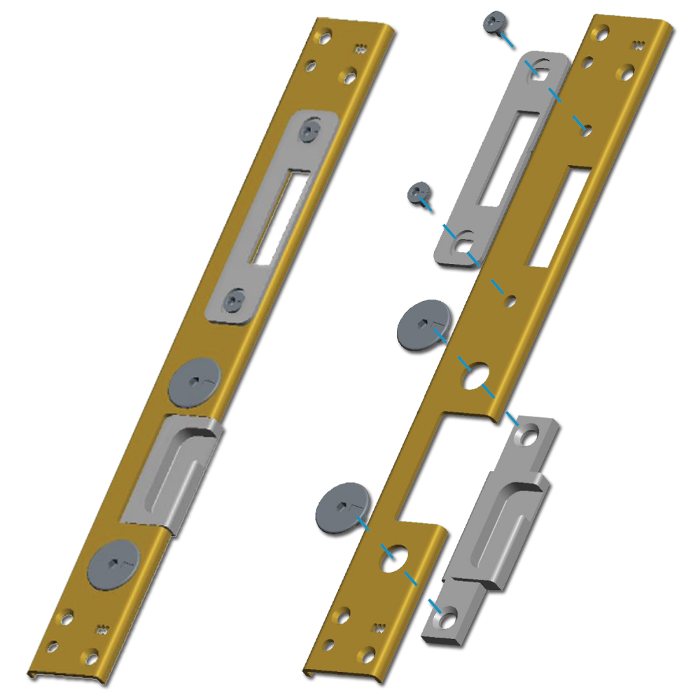 ASEC Modular Repair Lock Keep - Roller & Hook