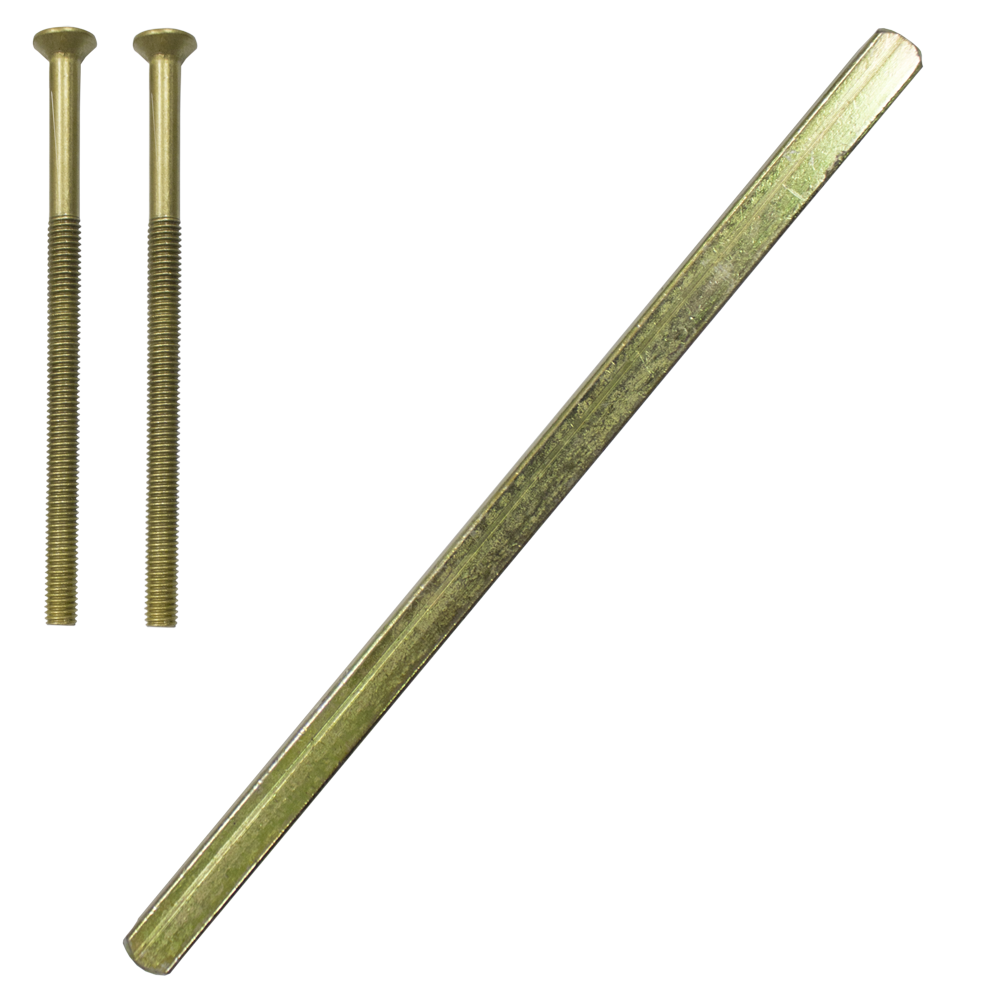 ASEC UPVC Spindle (160mm) & Screw (2x80mm) Pack