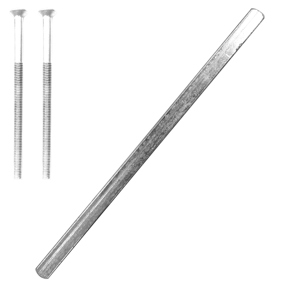 ASEC UPVC Spindle (160mm) & Screw (2x80mm) Pack