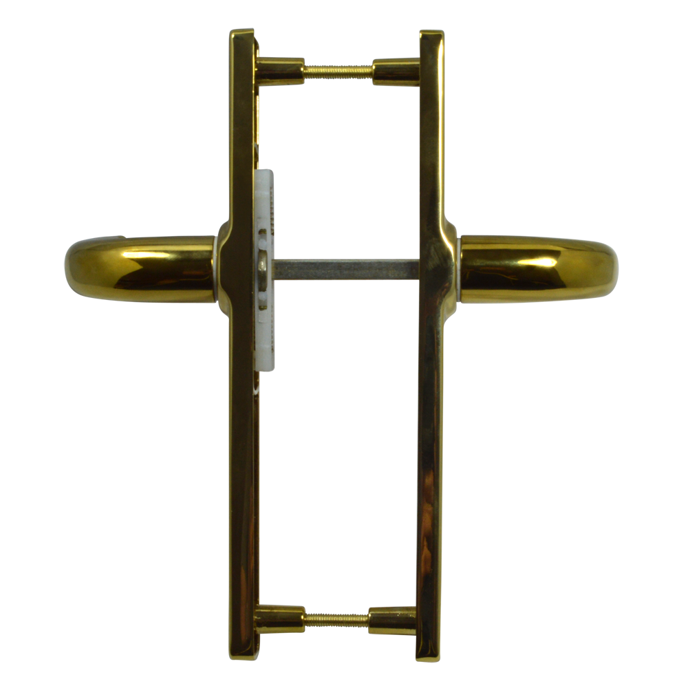ASEC 70 Lever/Lever Door Furniture To Suit Ferco - 205mm Backplate