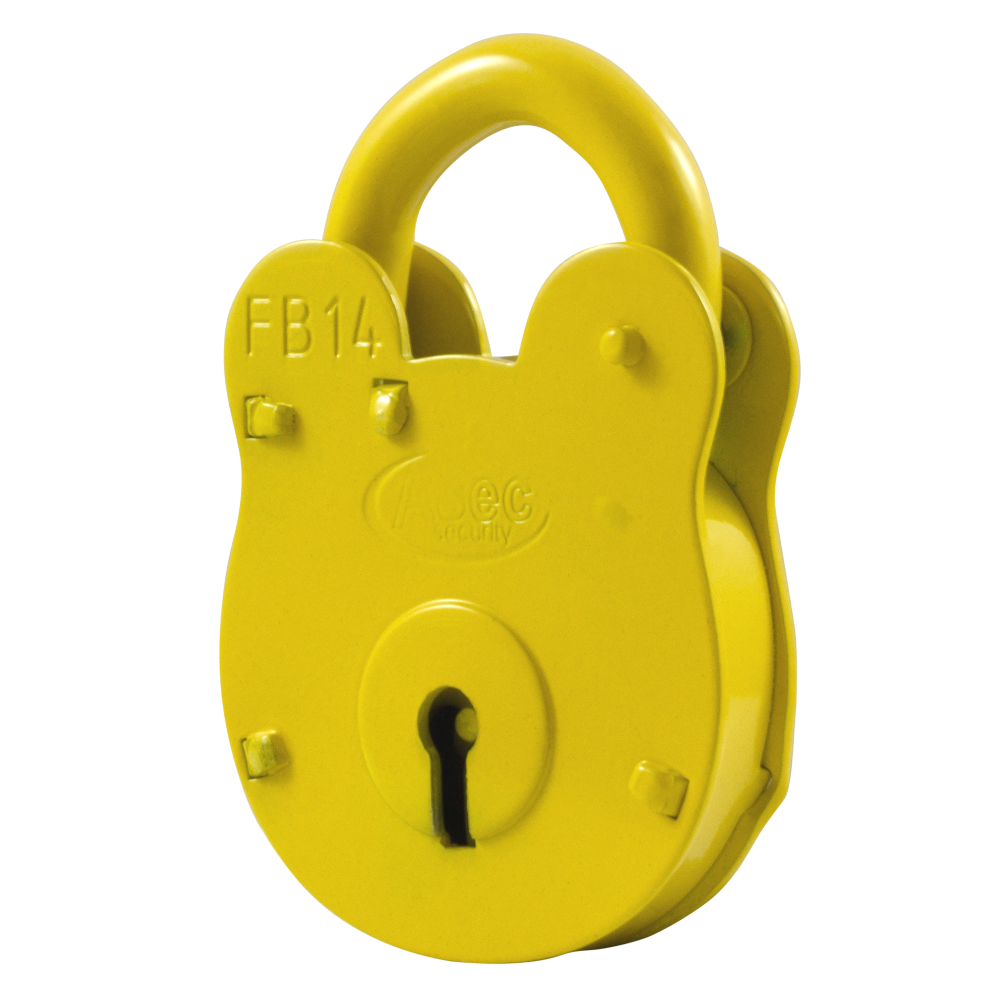 ASEC FB14 4 Lever Old English Padlock