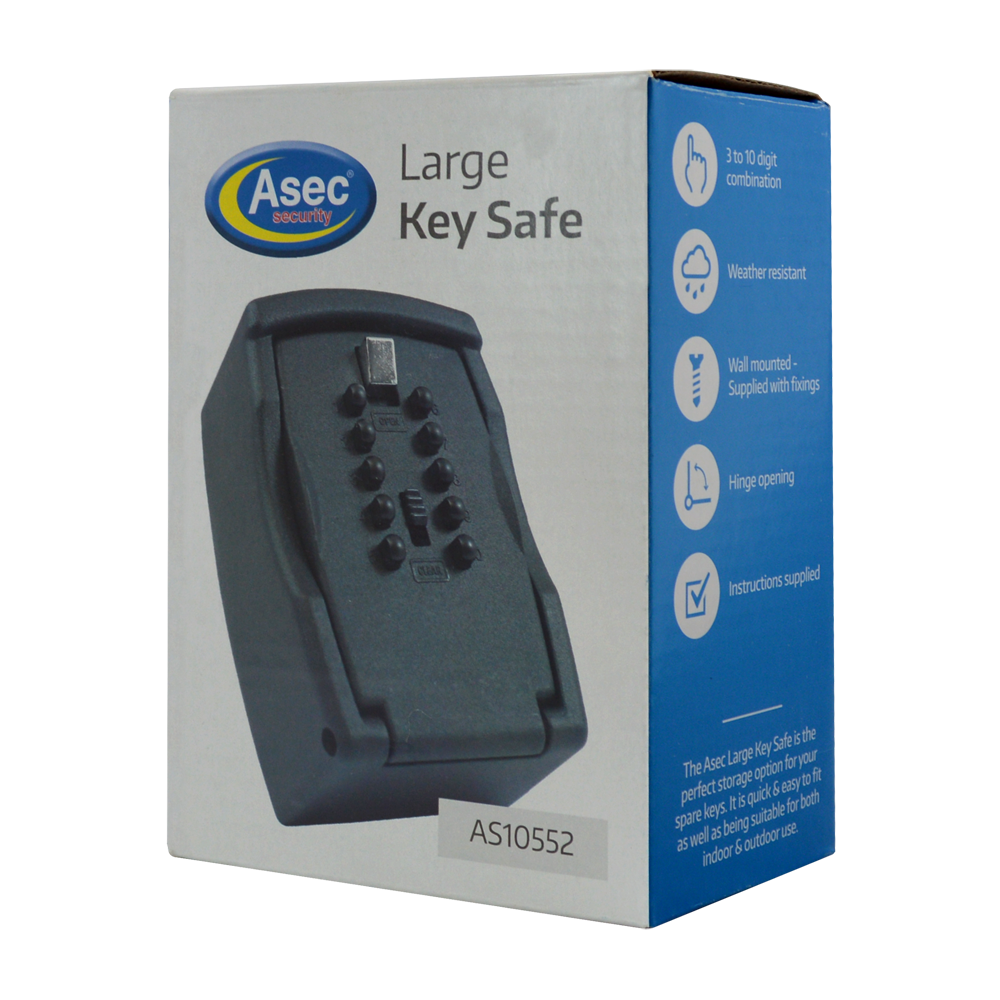 ASEC 12 Key Key Safe - No Cover