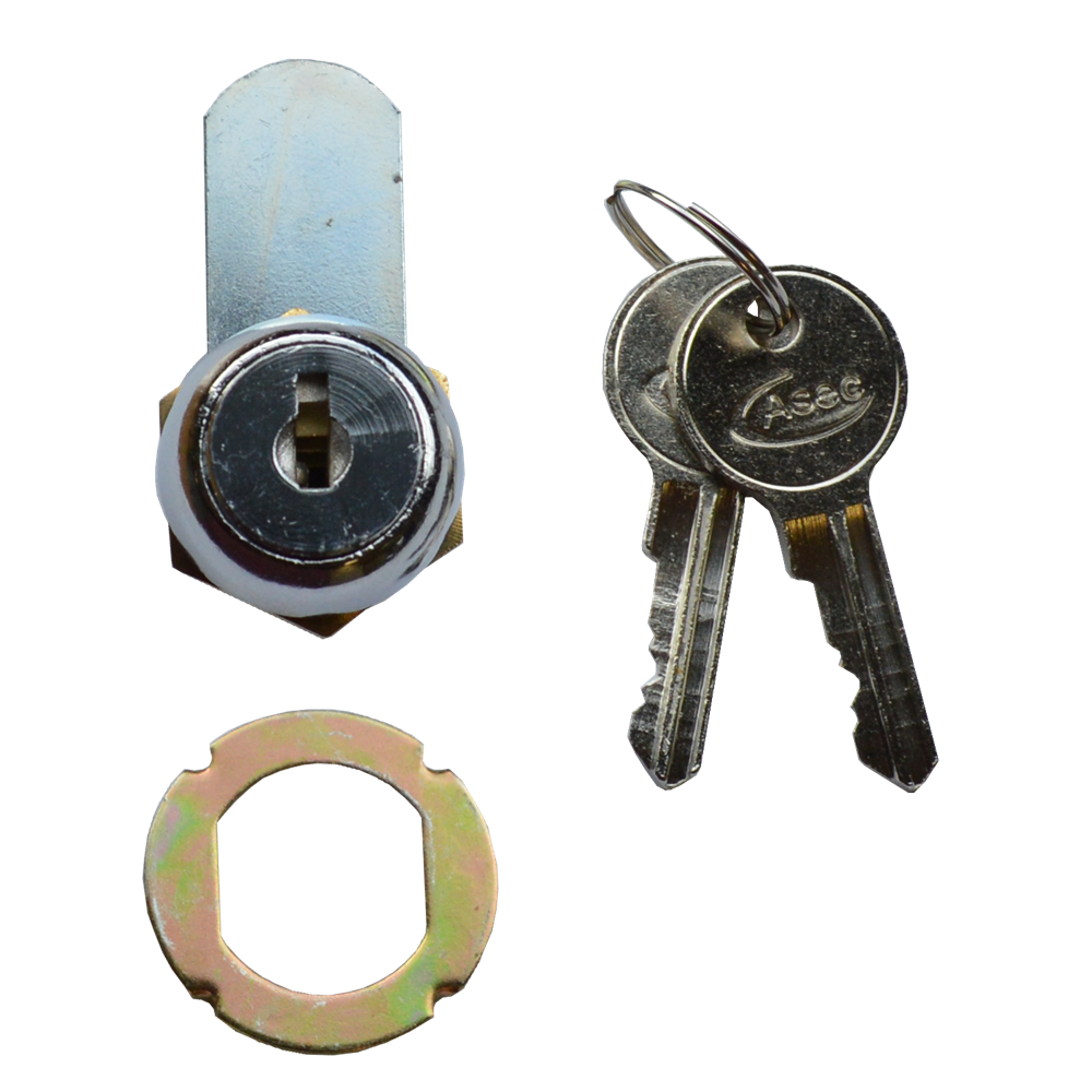 ASEC Round Mini KD Nut Fix Camlock 180 Degree