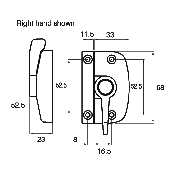 ASEC Window Pivot Lock