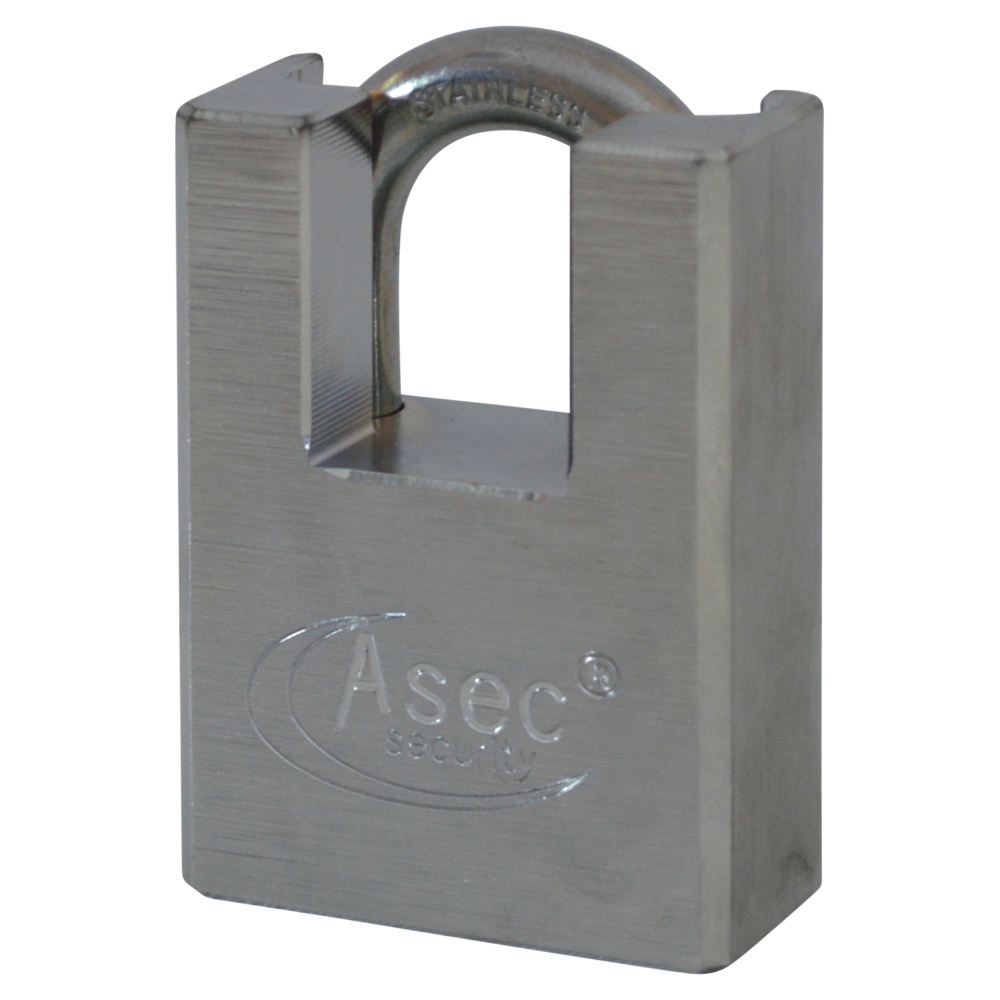 ASEC Closed Shackle Padlock with Removable Cylinder