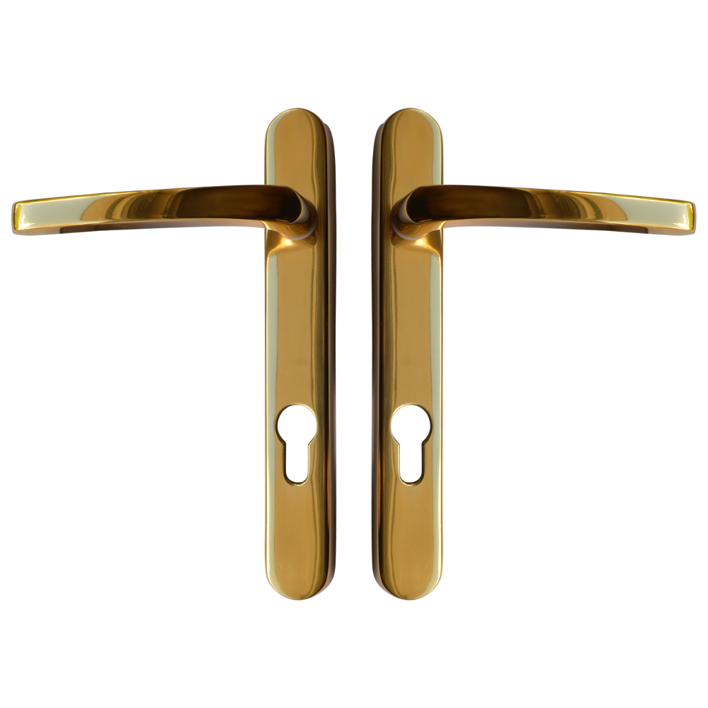 ASEC Vital Lever Short Backplate 121mm Screw Centres
