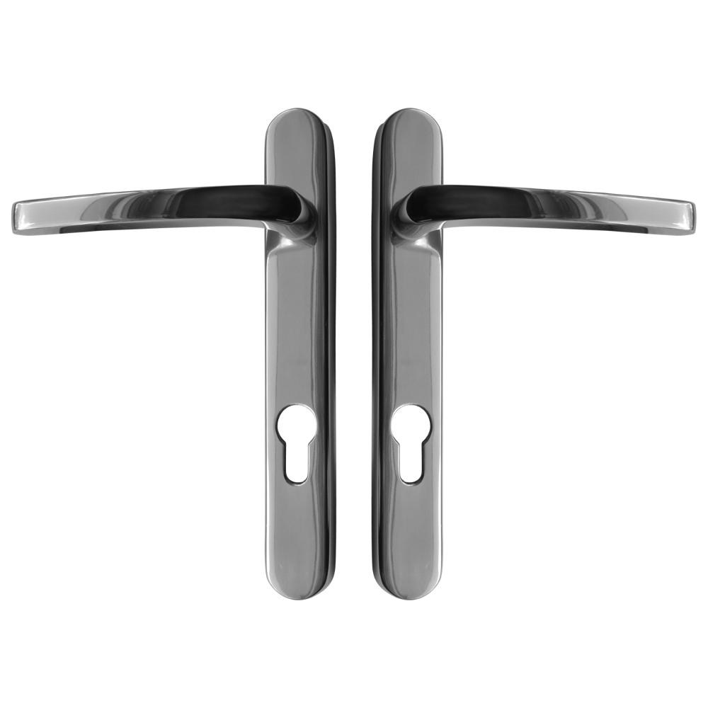 ASEC Vital Lever Short Backplate 121mm Screw Centres