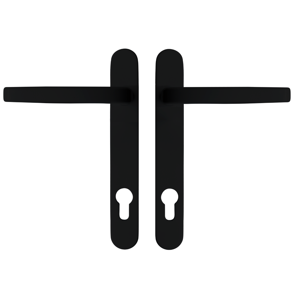 ASEC Vital Lever Short Backplate 121mm Screw Centres