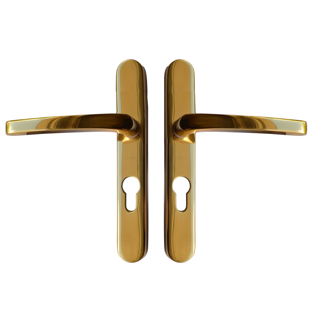 ASEC Vital Lever Long Backplate 211mm Screw Centres