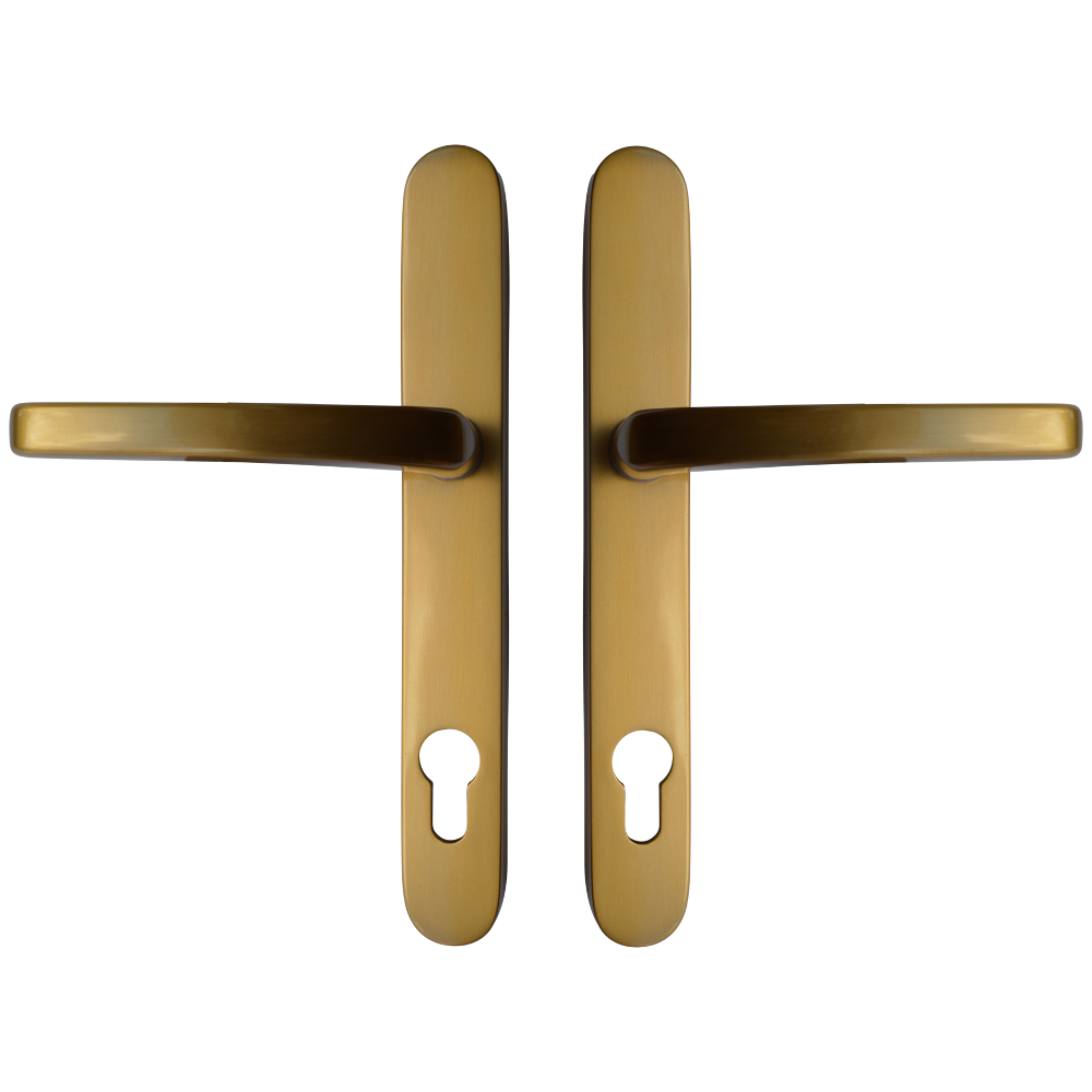 ASEC Vital Lever Long Backplate 211mm Screw Centres