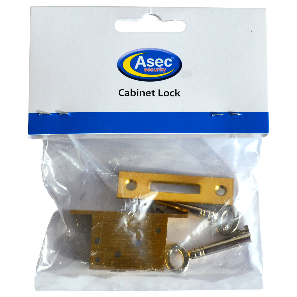 ASEC 50mm 2 Lever Cupboard Lock