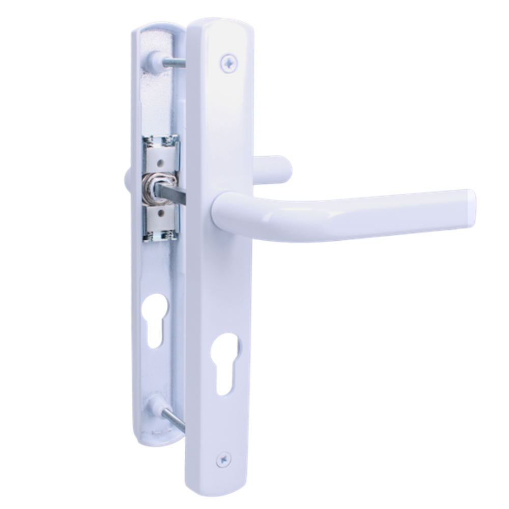 ASEC 70 Lever/Lever Door Furniture To Suit Ferco - 245mm Backplate