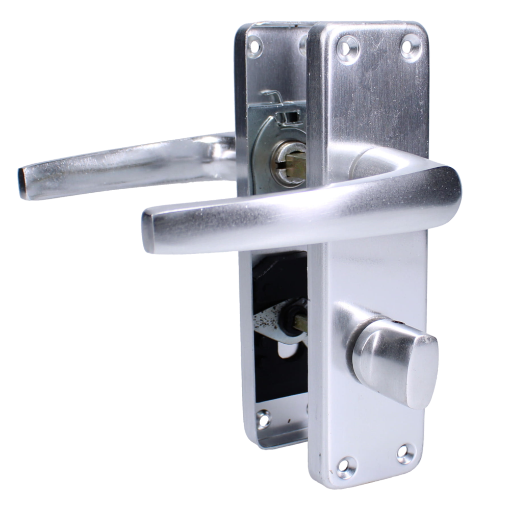 ASEC Stafford Plate Furniture Lever Bathroom With Privacy Turn