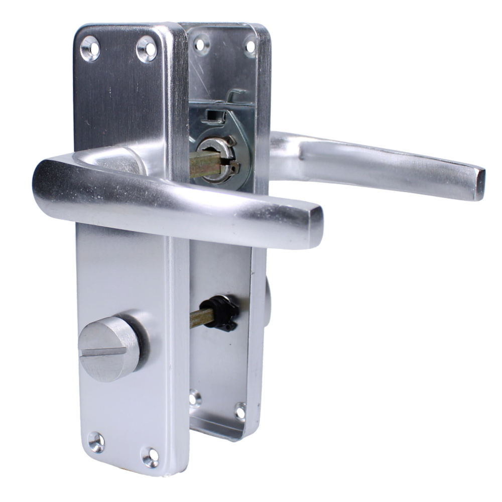 ASEC Stafford Plate Furniture Lever Bathroom With Privacy Turn