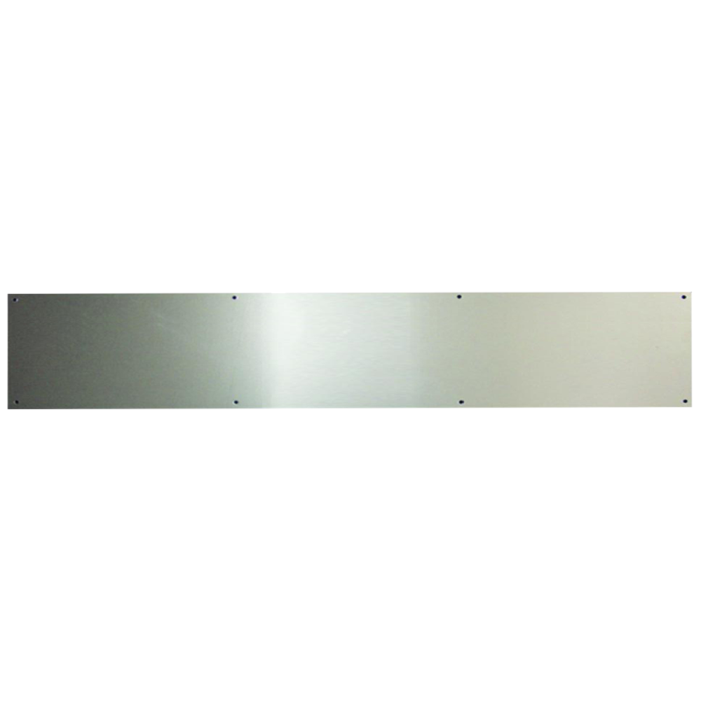 ASEC Kick Plate 150mm Height x 1.2mm Depth (SSS) Satin Stainless Steel