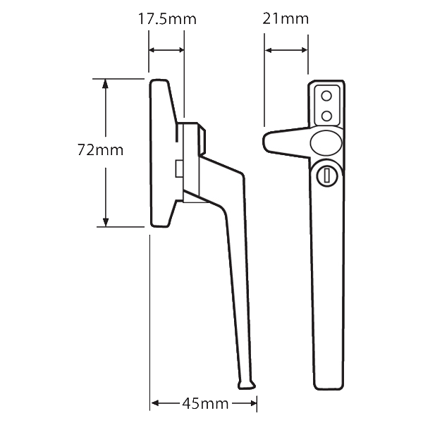 AVOCET Cockspur Handle