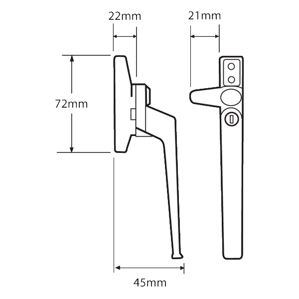 AVOCET Cockspur Handle