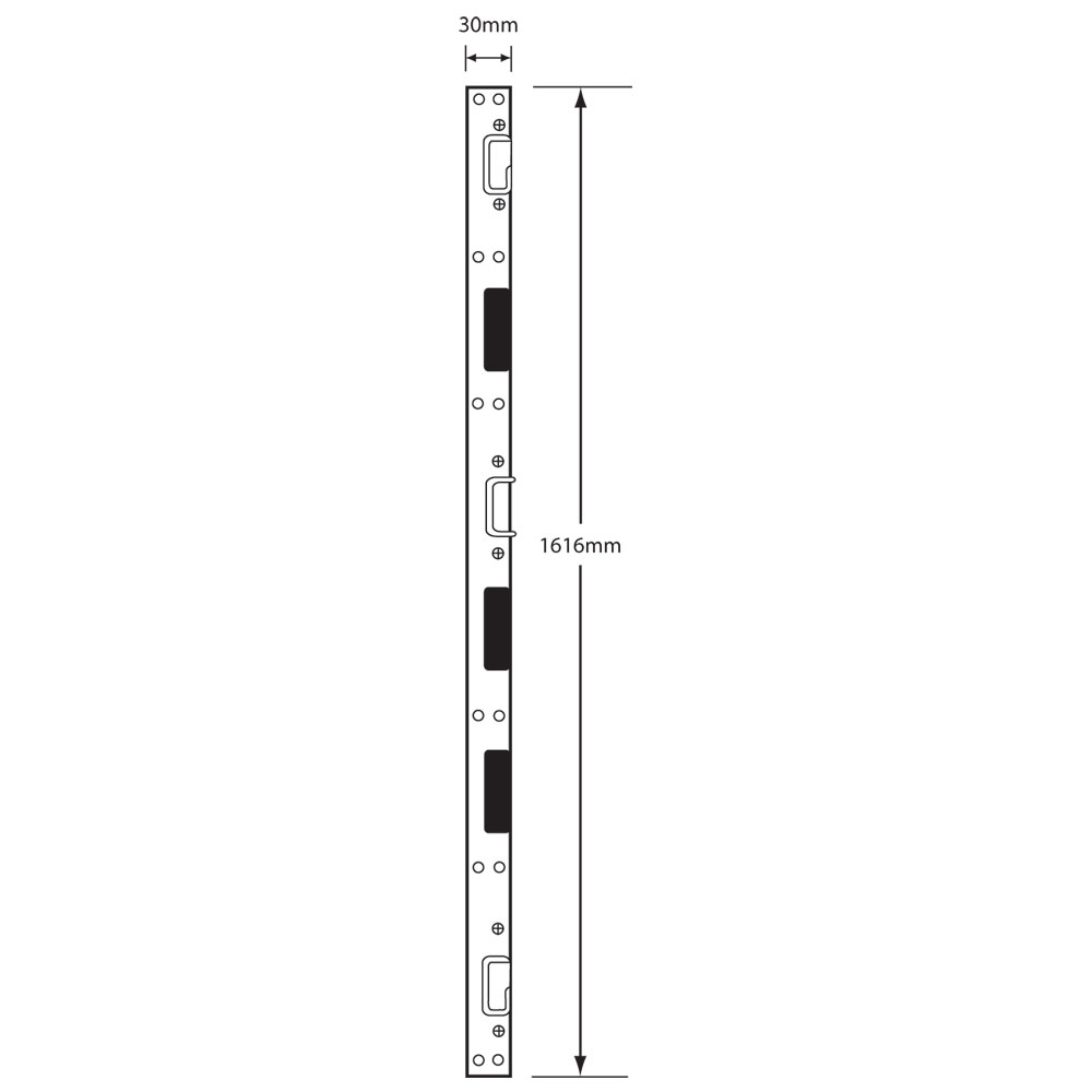 AVOCET Full Length Keep - 2 Hook 2 Roller