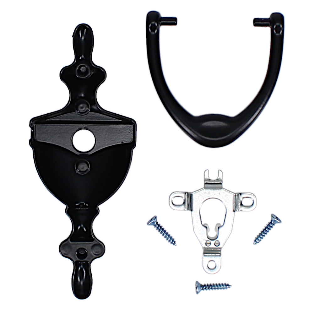 AVOCET Affinity Traditional Victorian Urn Door Knocker With Cut For Viewer