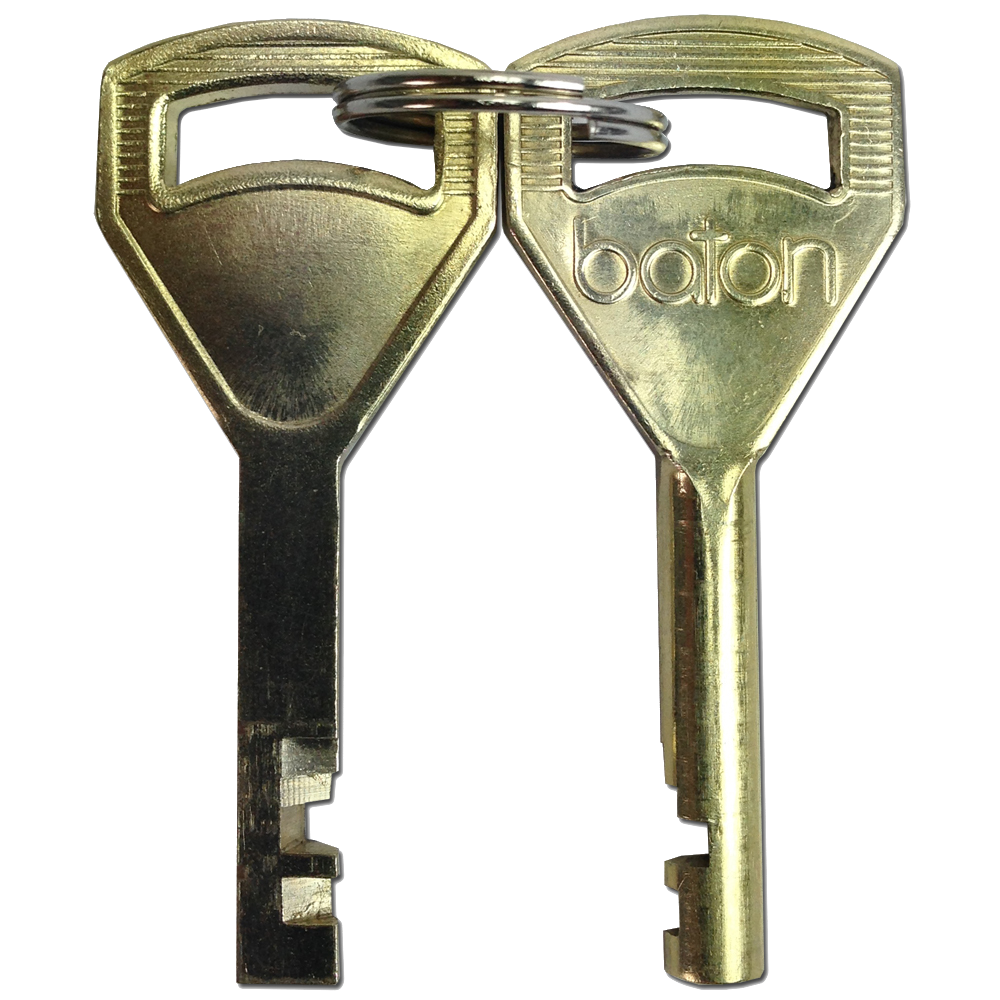 BATON LOCK 6020 Series Open Shackle Brass Padlock With Disc Mechanism