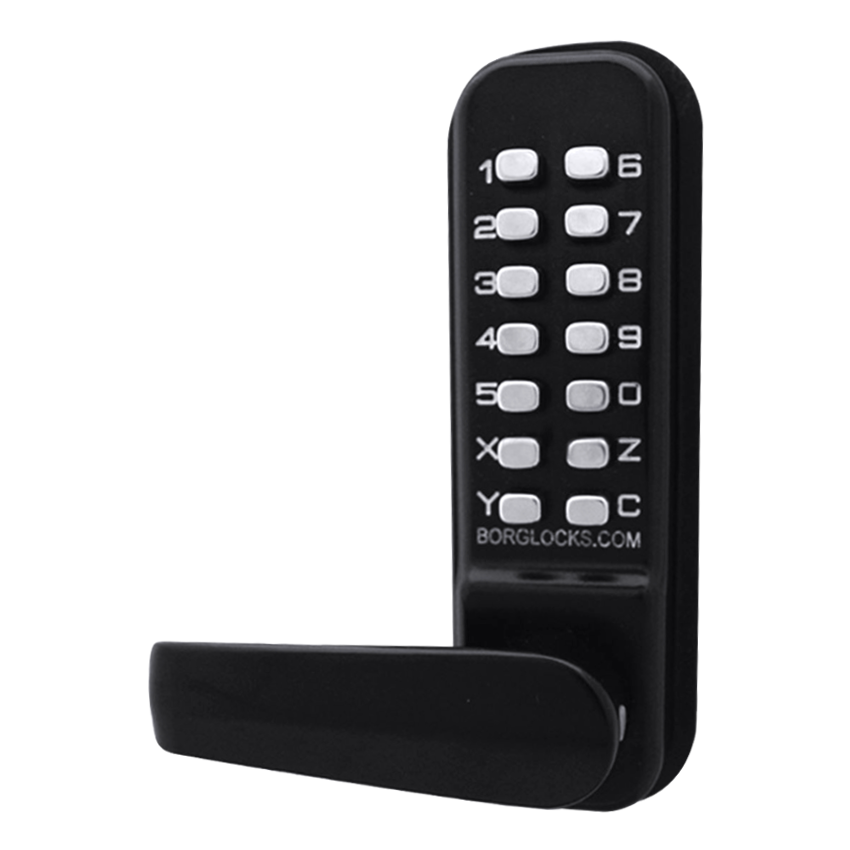 BORG LOCKS BL4401 Wooden Gate Digital Lock With Optional Holdback