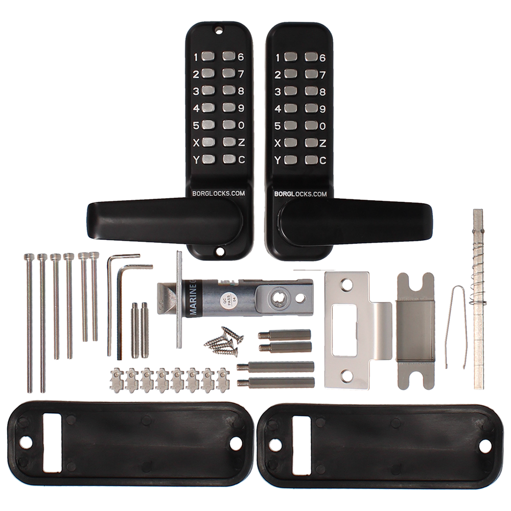 BORG LOCKS BL4441 MG Pro Marine Grade Double Sided Mortice Latch