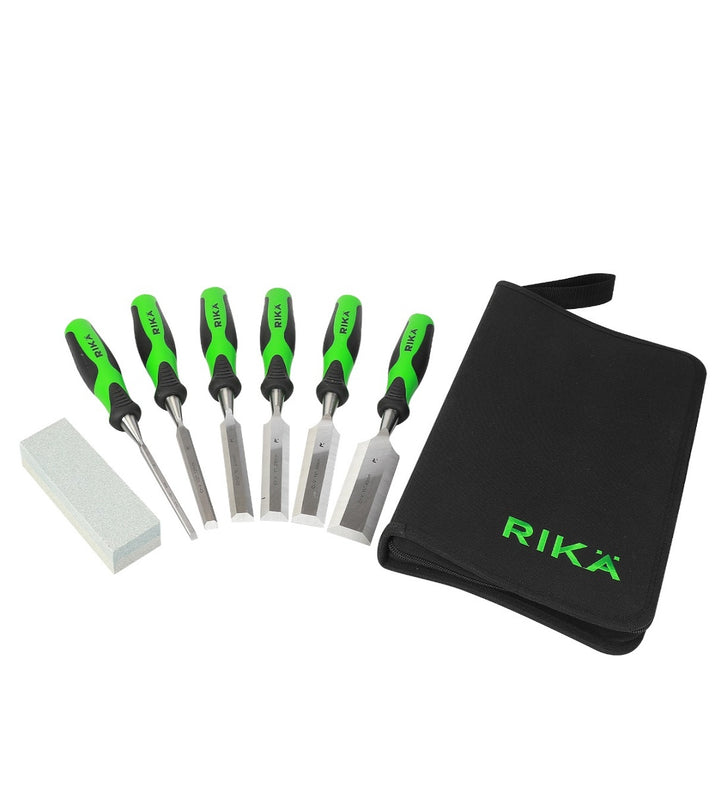 Rikä 7 Piece Bevel Edge Wood Chisel Set