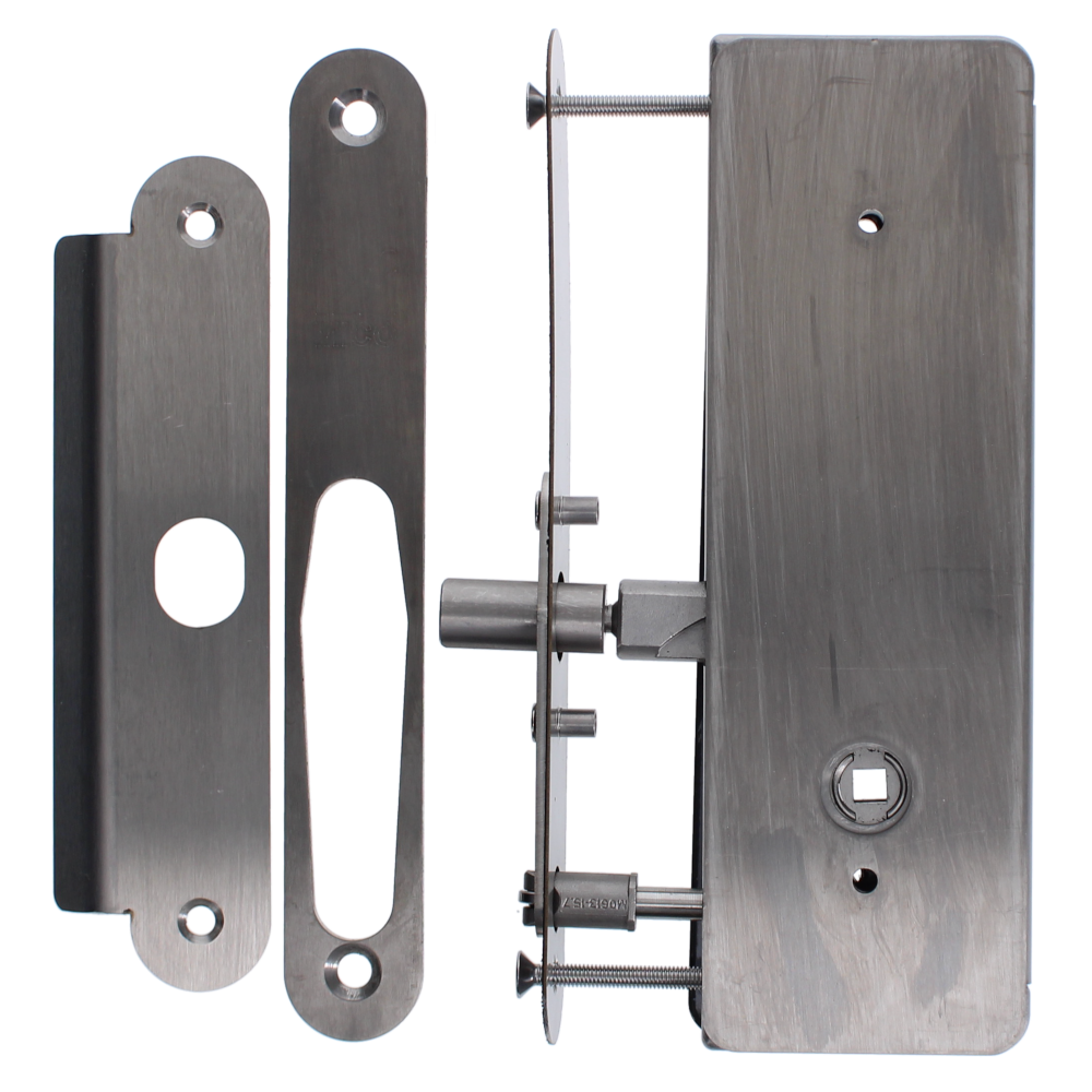 CODELOCKS CL0530 Back To Back Digital Lock Black Marine Grade with XTD Gate Lock