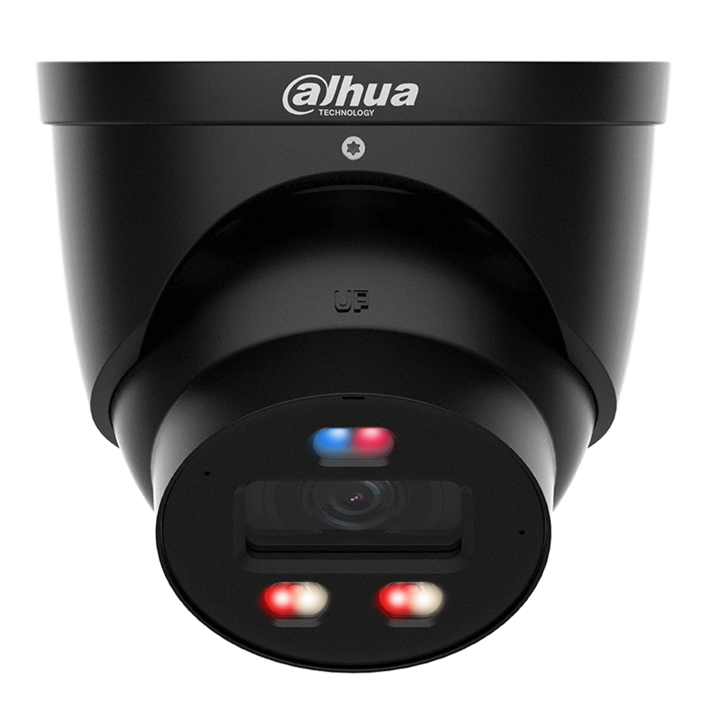 DAHUA IP Turret Dome WizSense Series 3 Network Camera With Active Deterrence 30 Metre IR 12V DC
