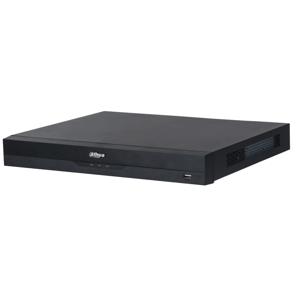 DAHUA NVR 4000 Series 16 Channel WizSense AI 256Mbps/180Mbps (AI Enabled) Incoming Bandwidth, 4K Output NVR4216-16P-EI