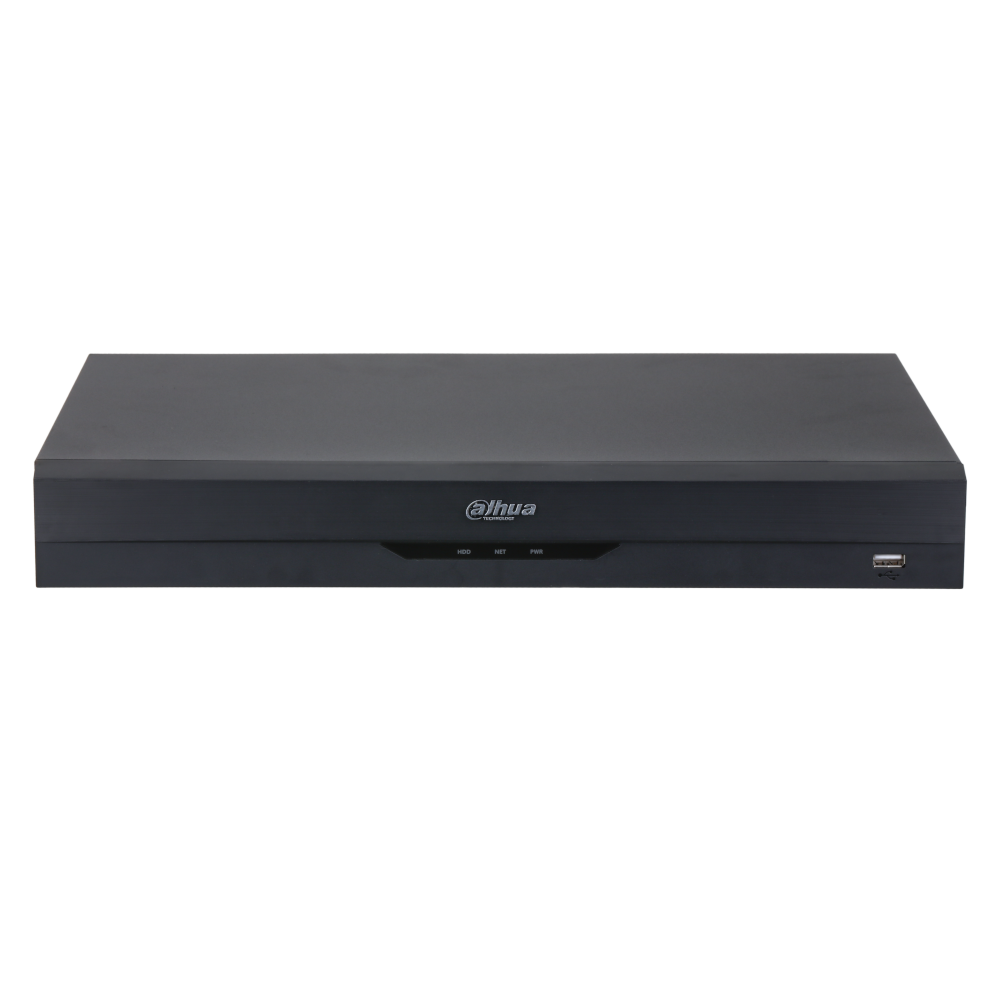 DAHUA HDCVI Recorder WizSense 16 Channel Penta-Brid Compact 1U 4K/5MP (7FPS/12FPS)