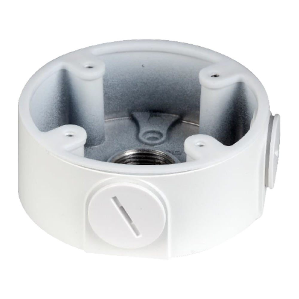 DAHUA PFA13A-E-V2 Round Aluminium Junction Box For TP/TLP Series Turret Dome (Eyeball) Cameras
